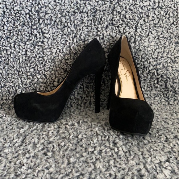 Jessica simpson black heels - Picture 1 of 6